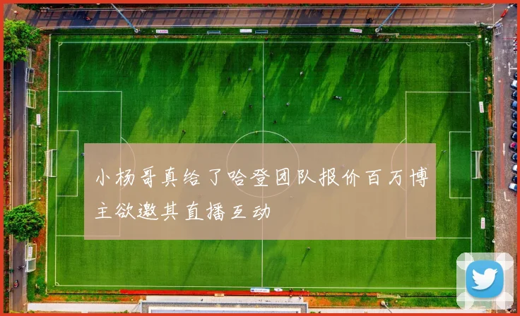 小杨哥真给了哈登团队报价百万博主欲邀其直播互动