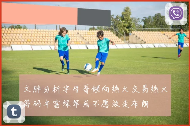 文胖分析字母哥倾向热火交易热火筹码丰富绿军或不愿放走布朗